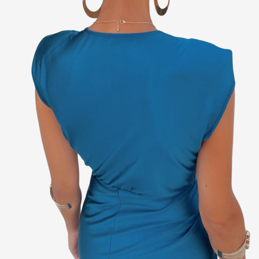 Assia™ Nařasené midi šaty