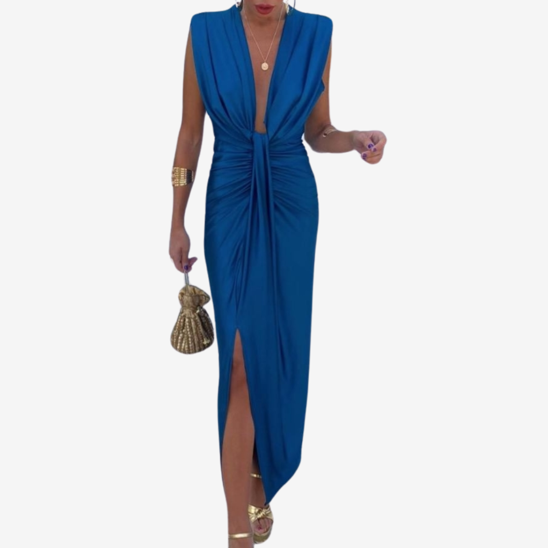 Assia™ Nařasené midi šaty