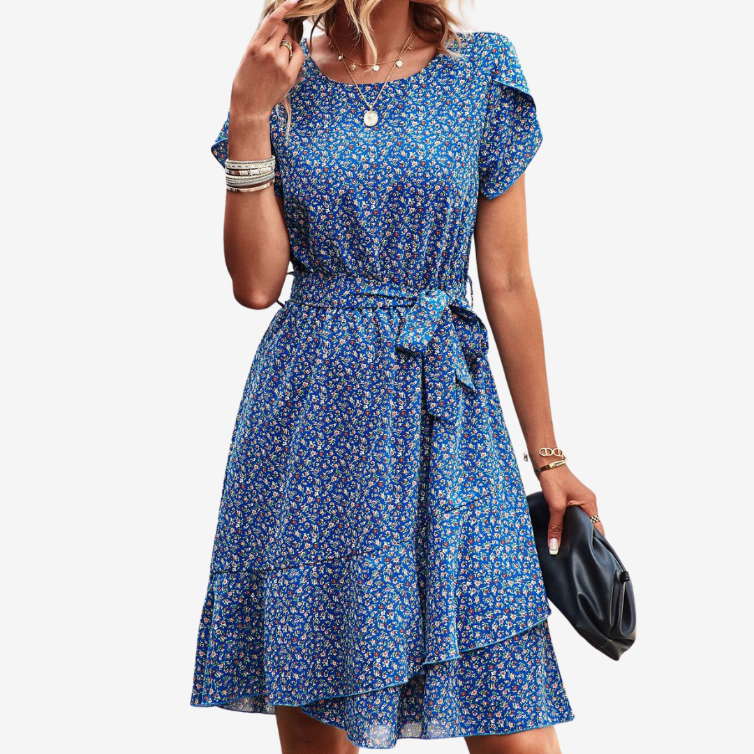 Noéva™ Midi kalhoty s květinovým potiskem