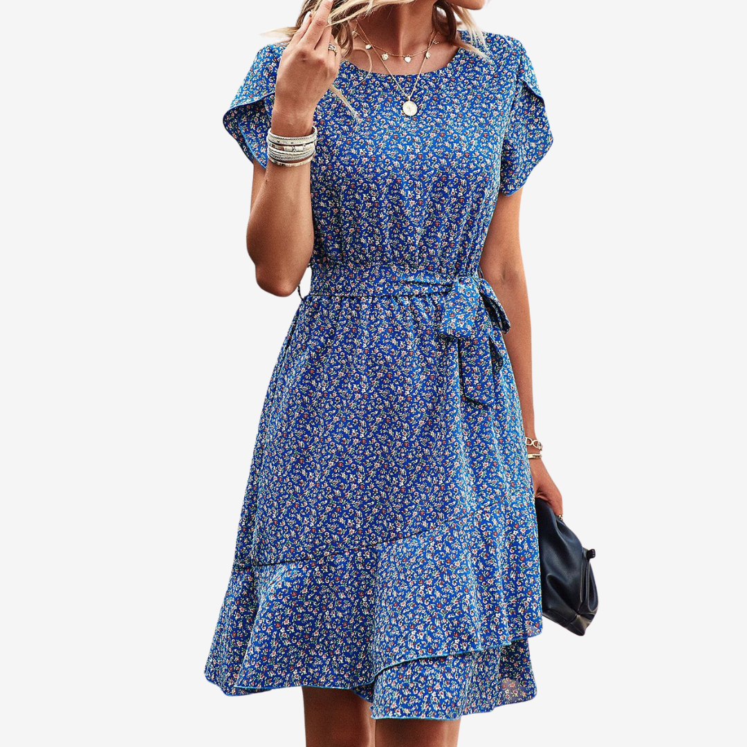 Noéva™ Midi kalhoty s květinovým potiskem