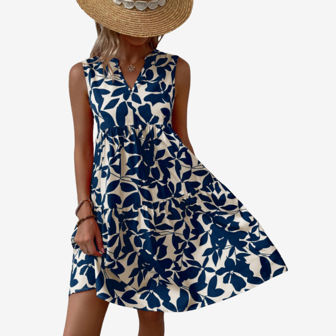 Séraphine™ Midi s listovými vzory