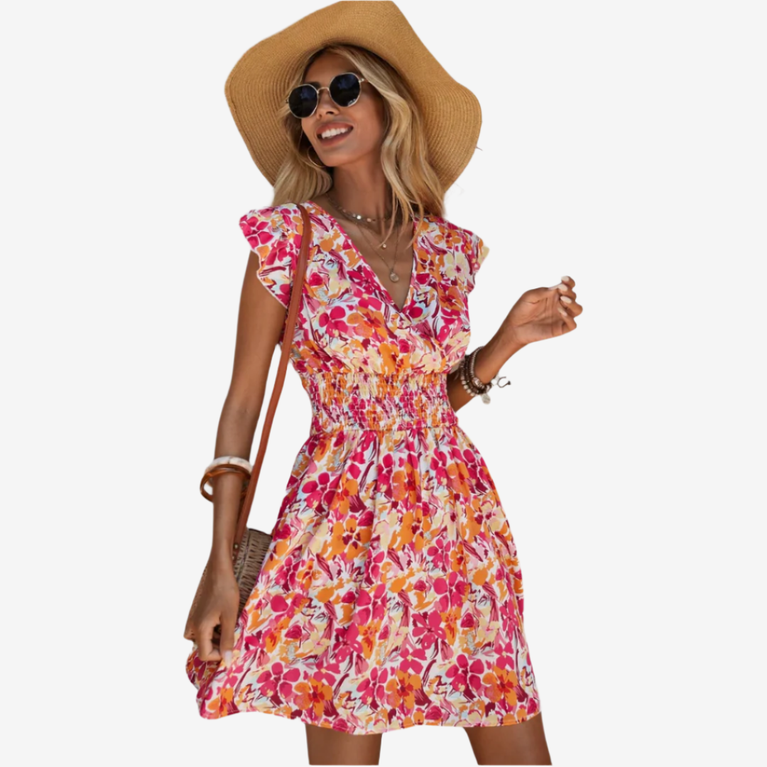 Thaïs™ Květinové rozšířené šaty