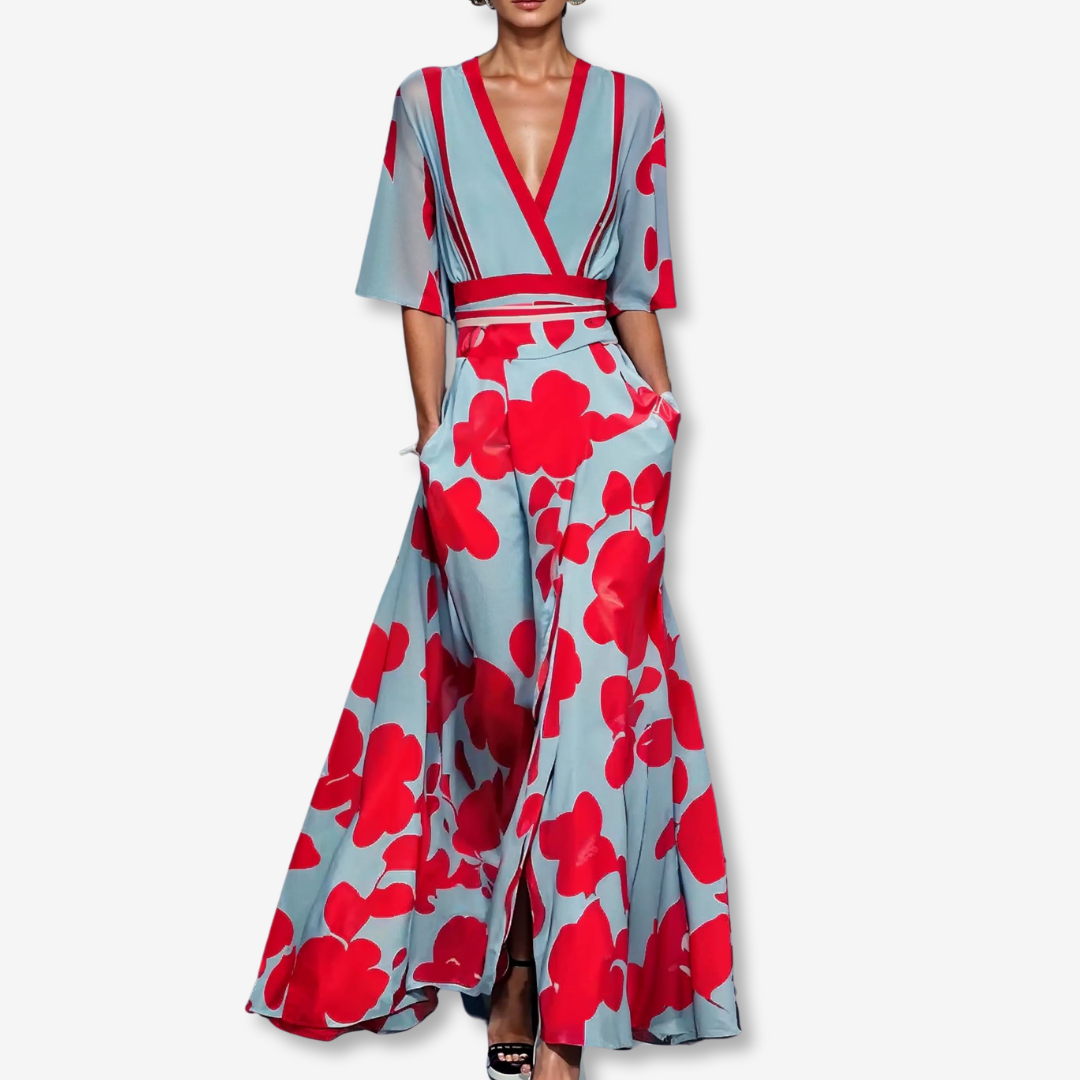 Éléonore™ Maxi fluidní výstřih do V