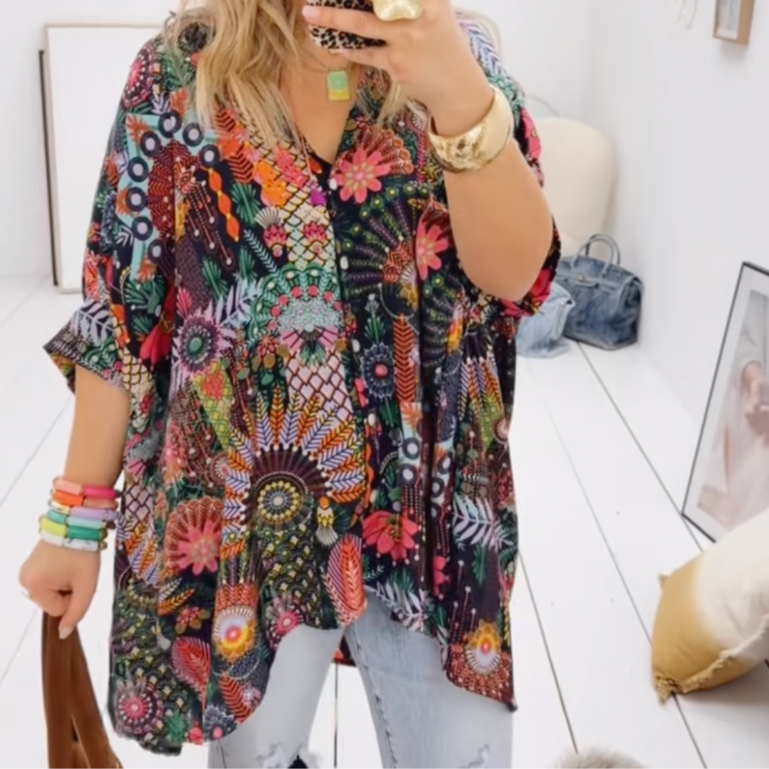 Fabiola™ Patchworková košile