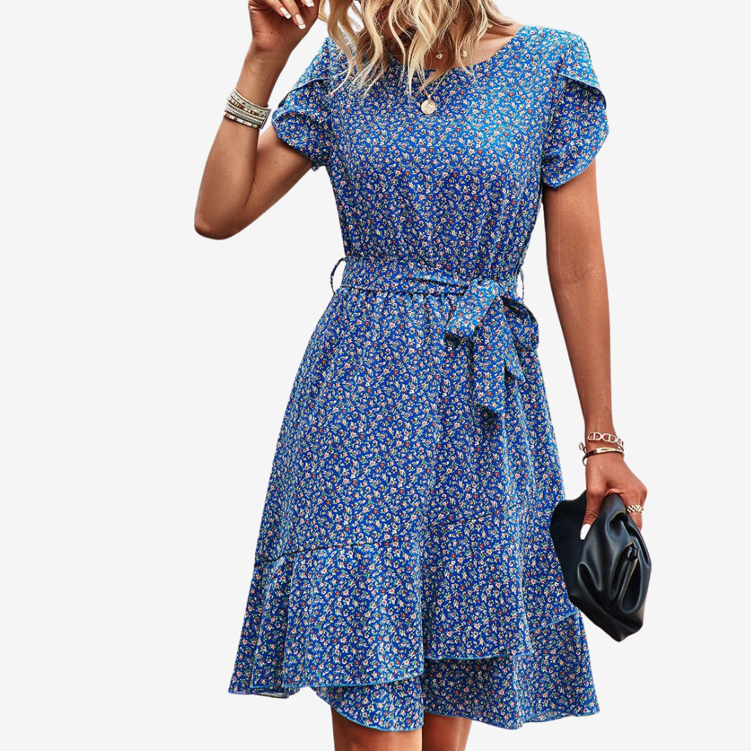 Noéva™ Midi kalhoty s květinovým potiskem