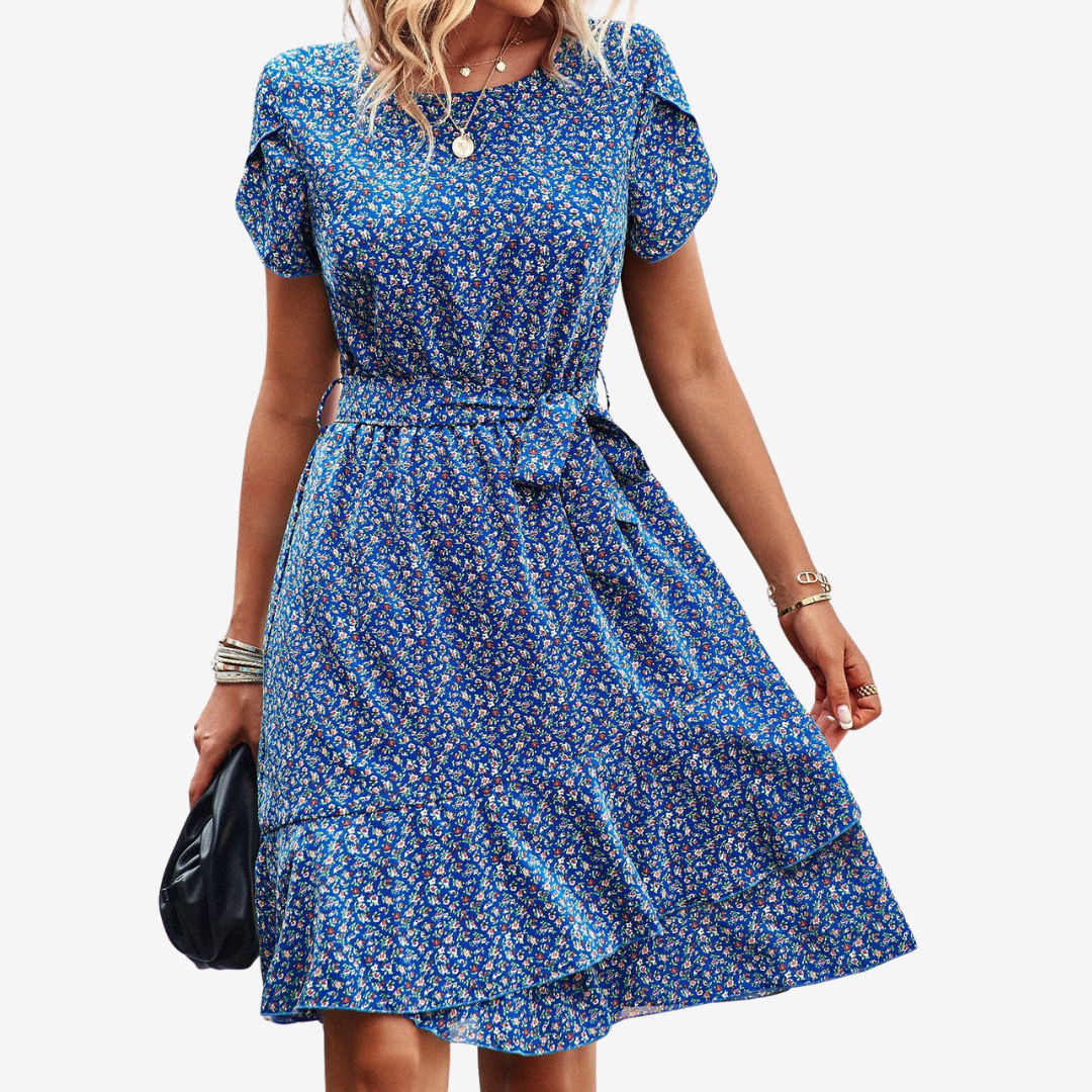 Noéva™ Midi kalhoty s květinovým potiskem