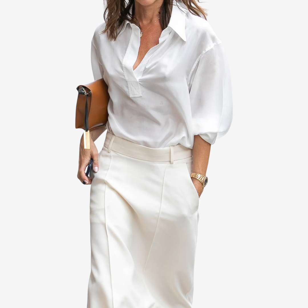 Irina™ Plisovaná maxi sukně