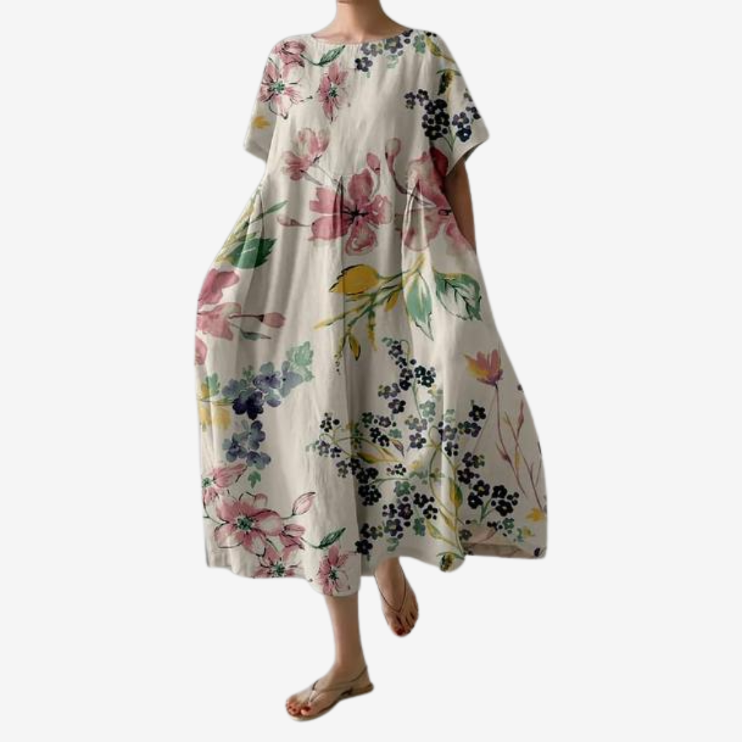 Liora™ Květinové splývavé šaty