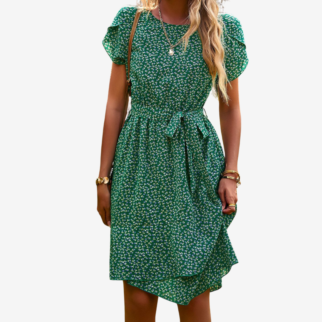 Noéva™ Midi kalhoty s květinovým potiskem