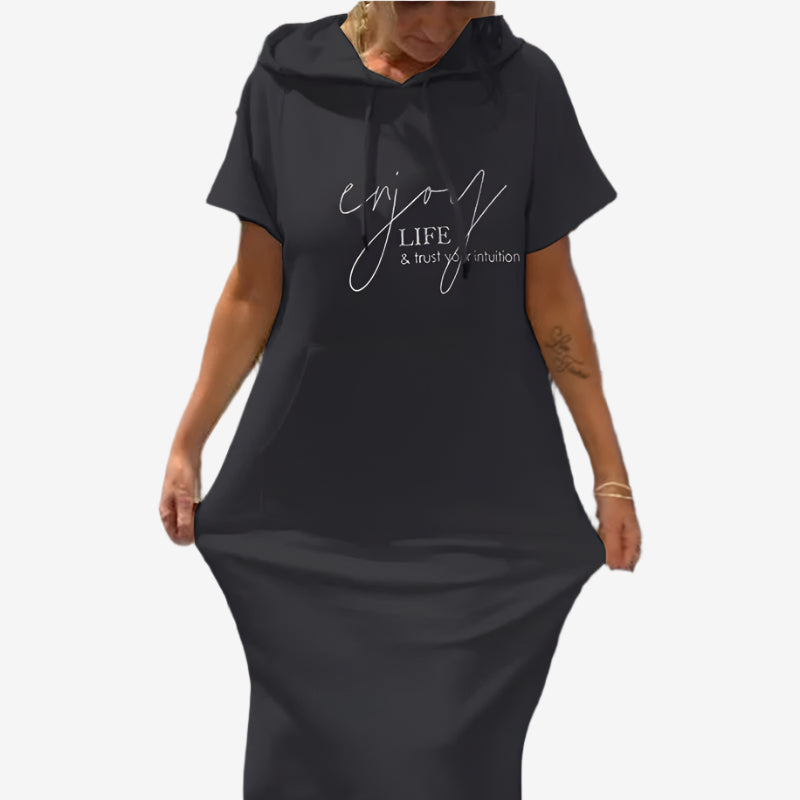 Kaia™ Šaty s kapucí