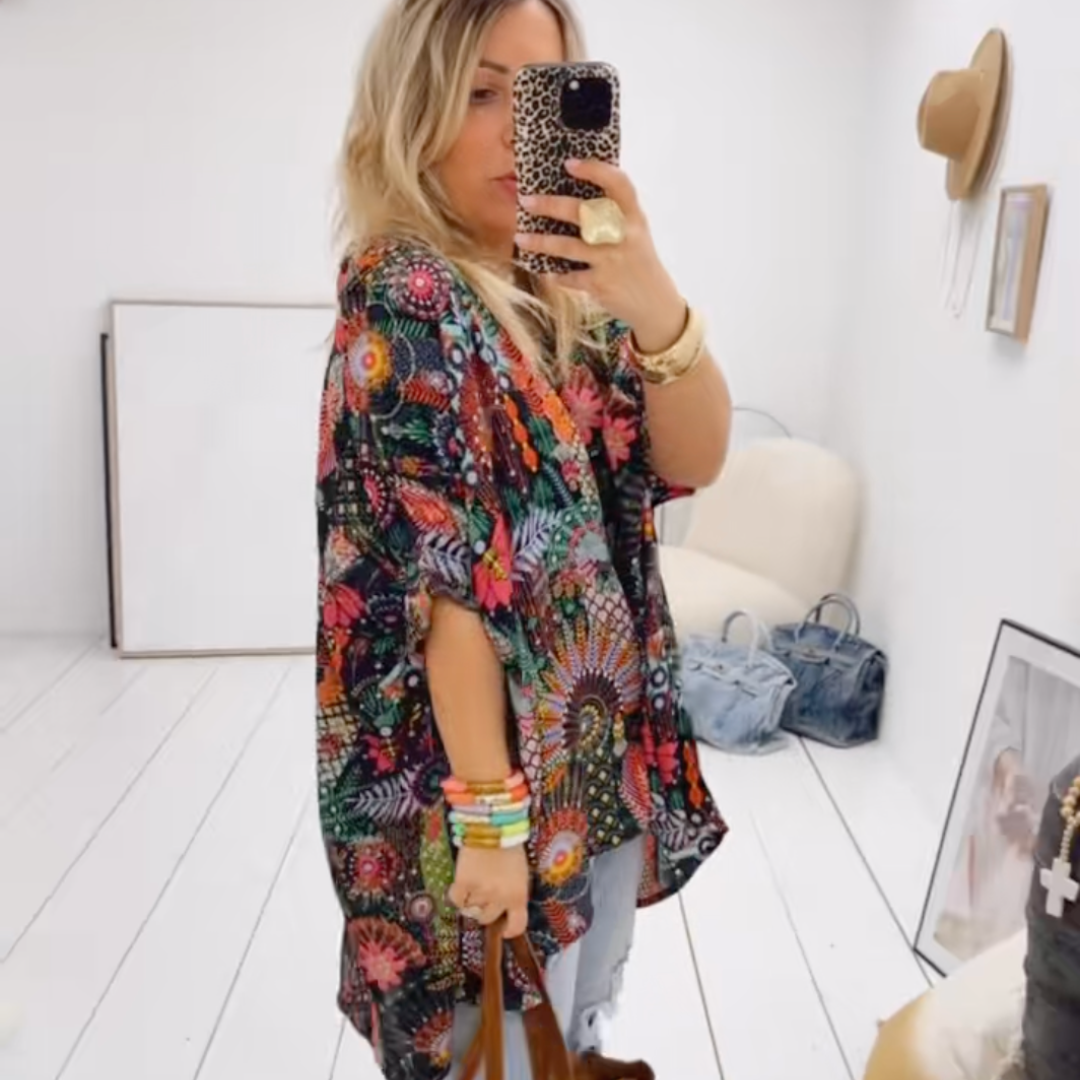 Fabiola™ Patchworková košile