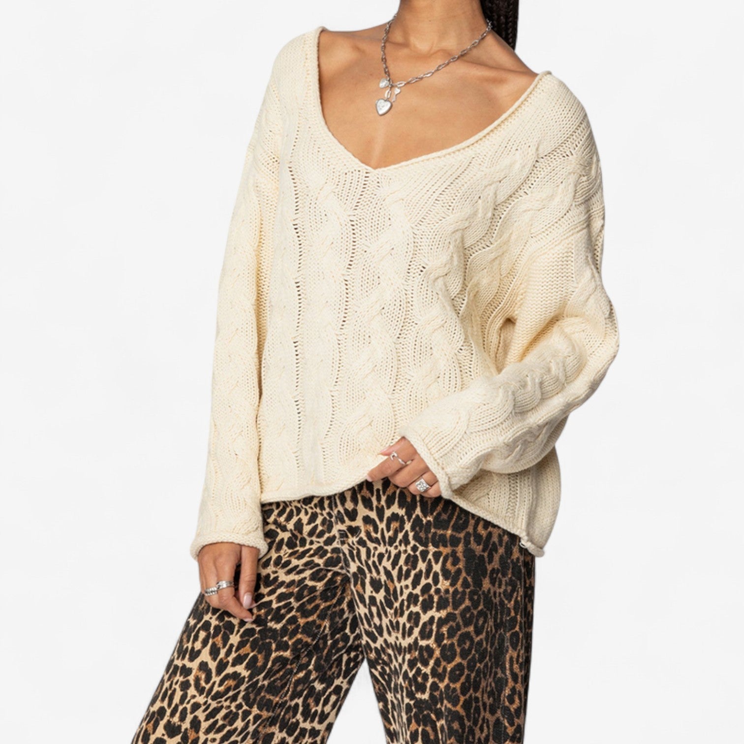 Myriam™ Útulný pletený svetr