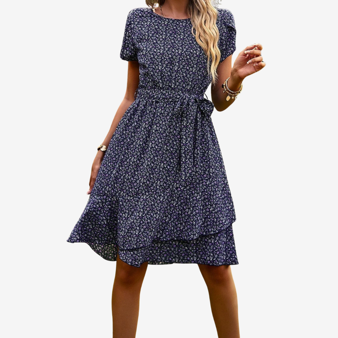 Noéva™ Midi kalhoty s květinovým potiskem