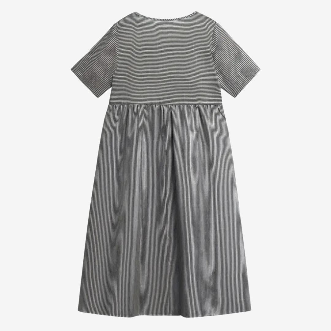 Liora™ Retro pruhované midi