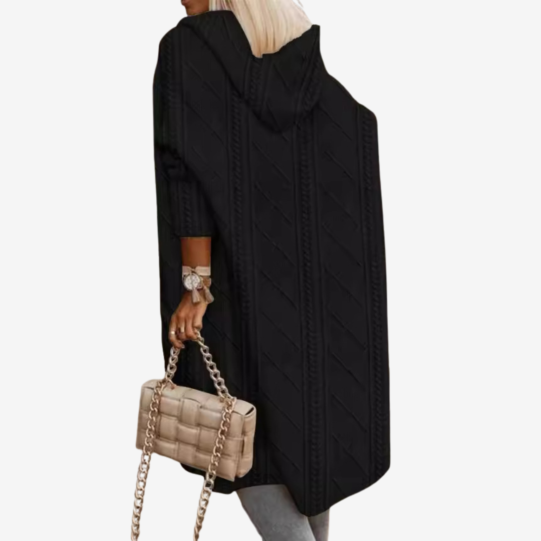 Janice™ Dlouhý pletený kardigan