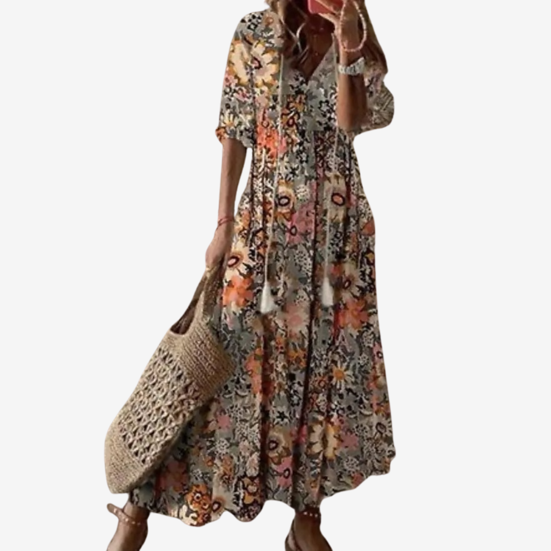 Alizée™ Letní květinové šaty