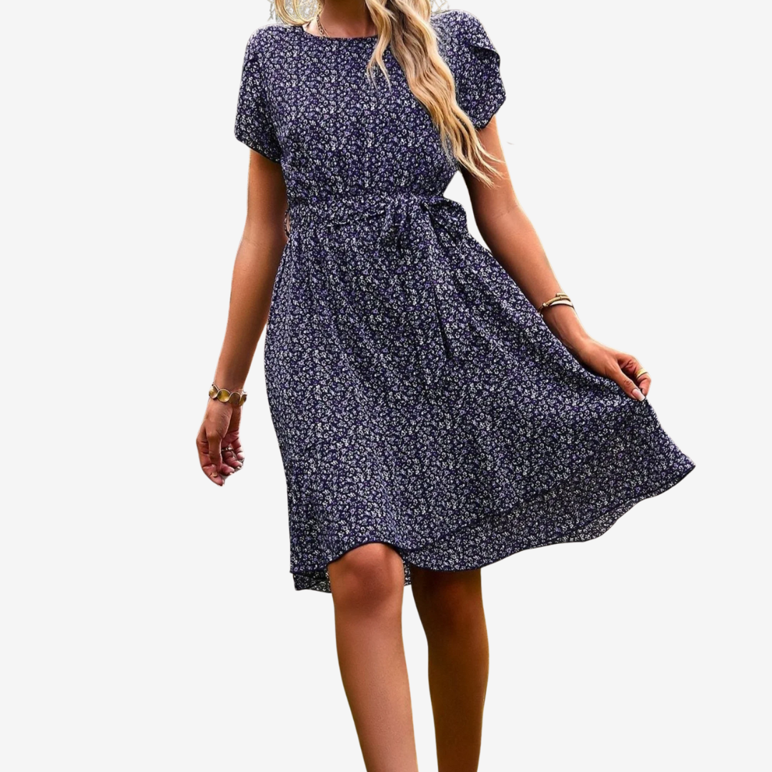 Noéva™ Midi kalhoty s květinovým potiskem