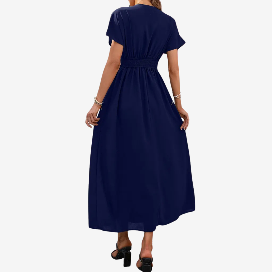 Serena™ Elegantní šaty s rozparkem