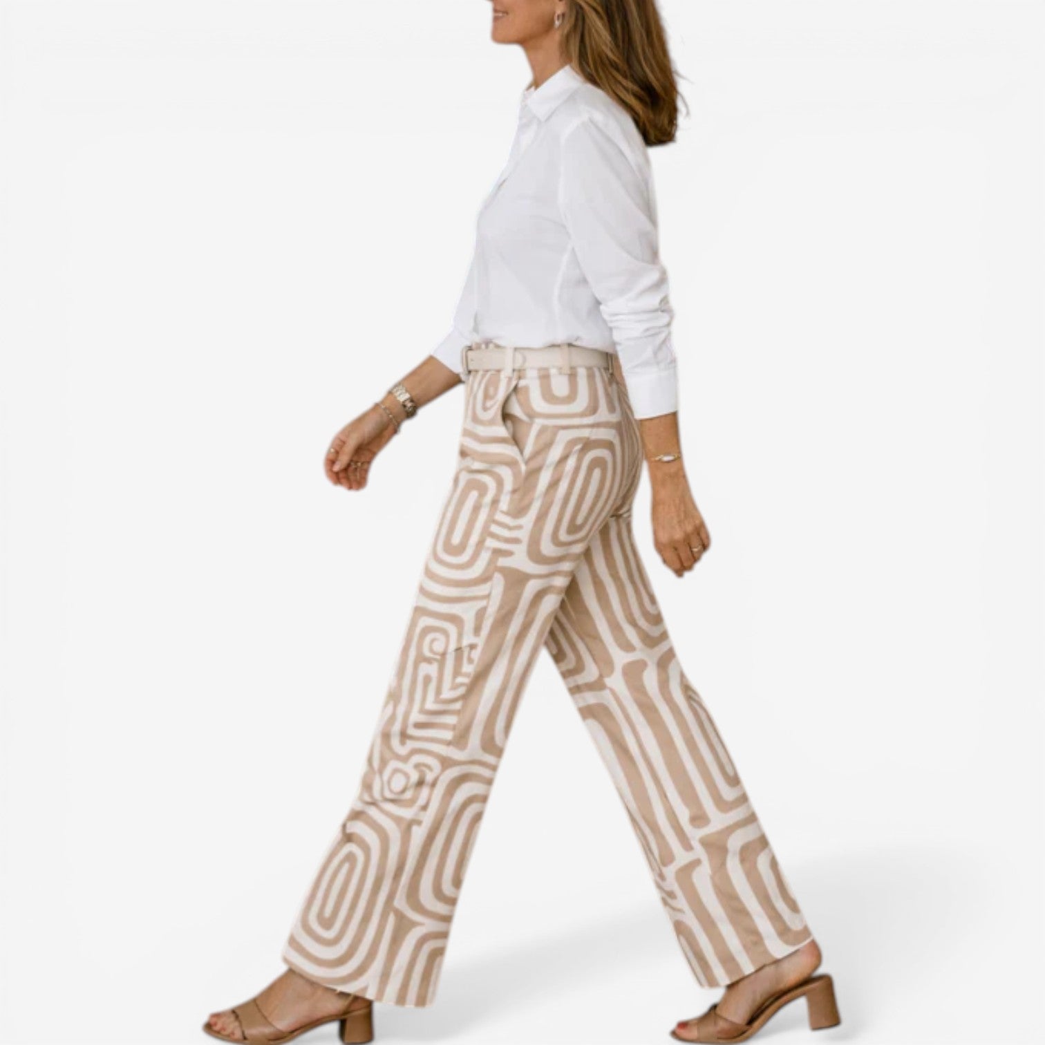 Rosanna™ Elegantní kostým s potiskem