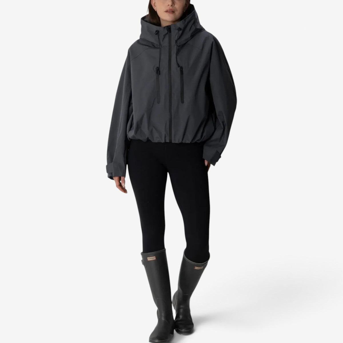 Amara™ Oversized větrovka s kapucí