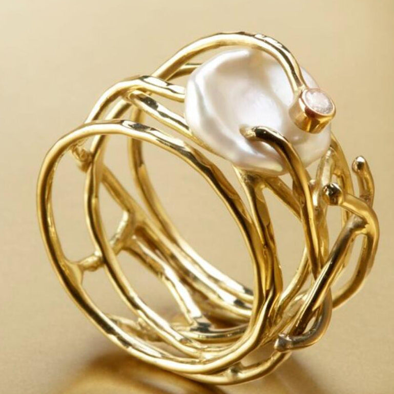 Audrey™ Korálkový prsten