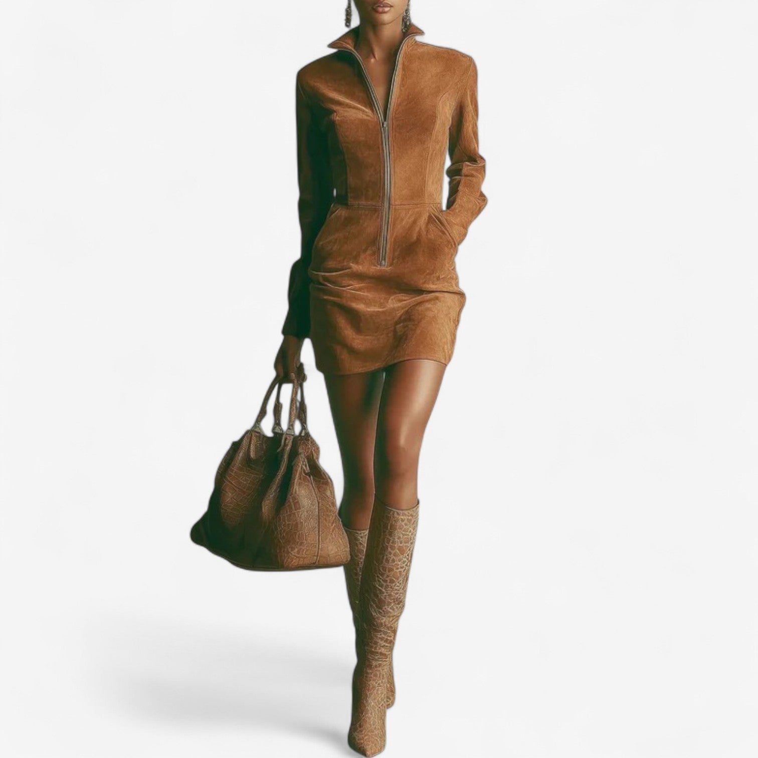 Claverie™ Šaty na zip