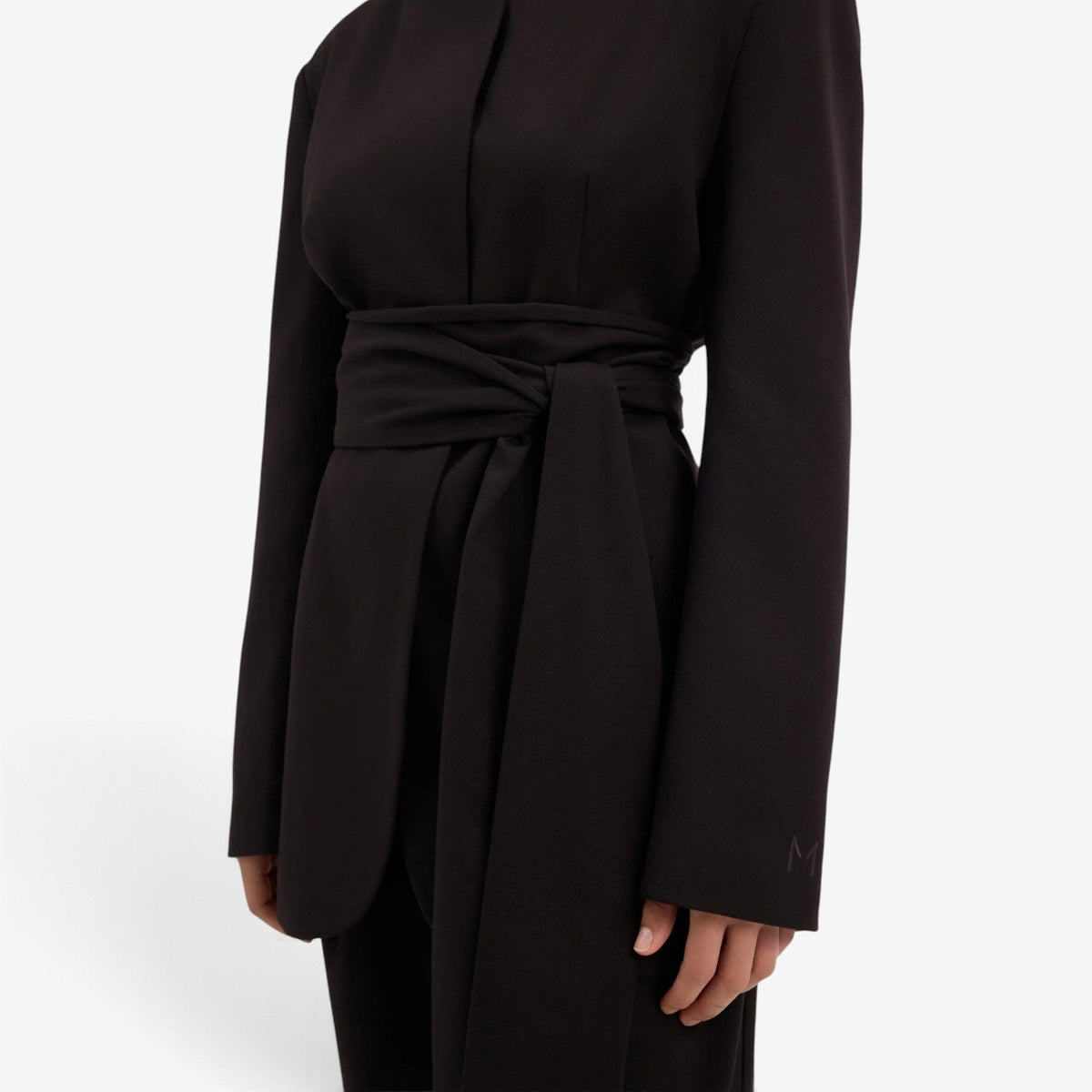 Marcella™ Elegantní sako s vázáním v pase
