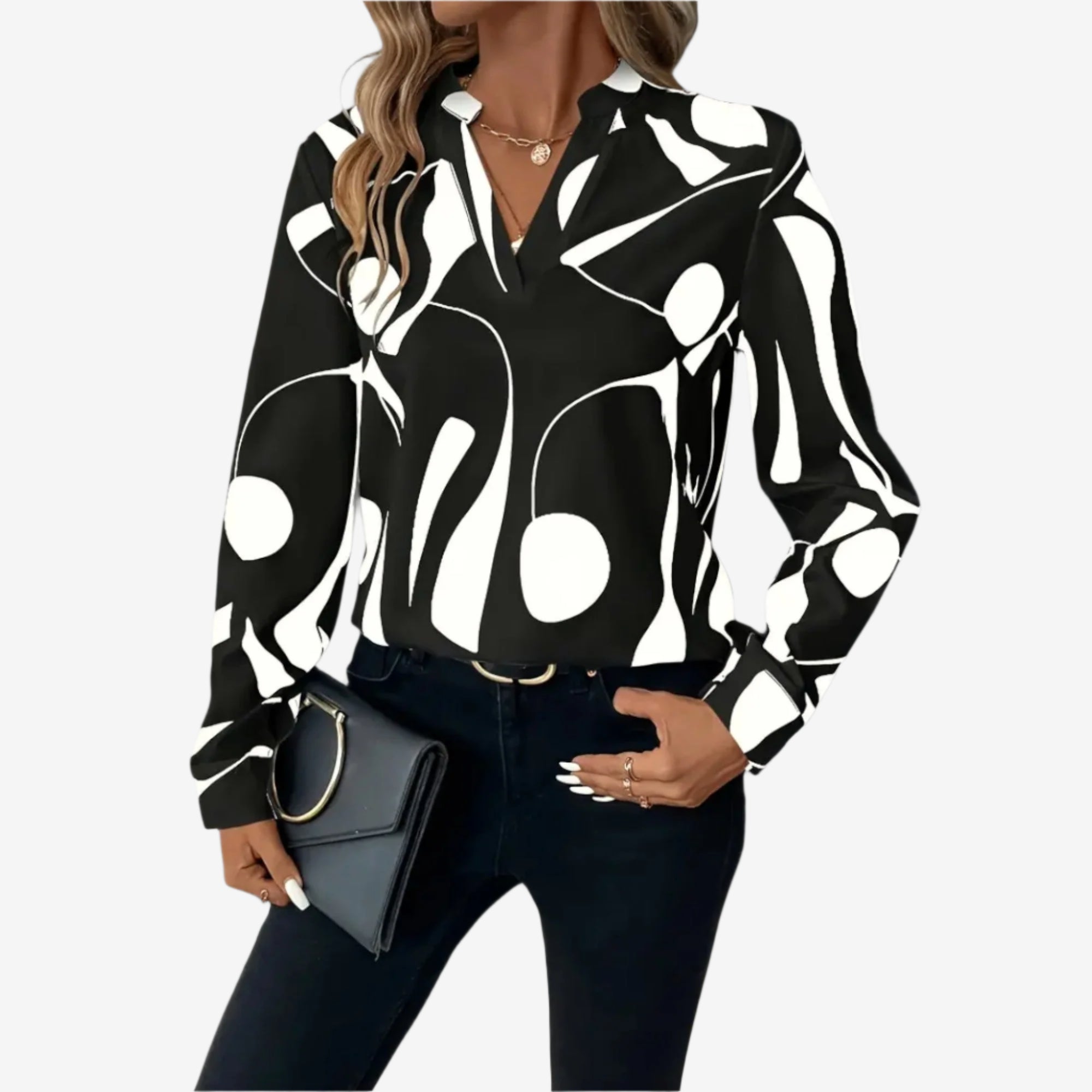 Giulina™ Elegantní výstřih do V