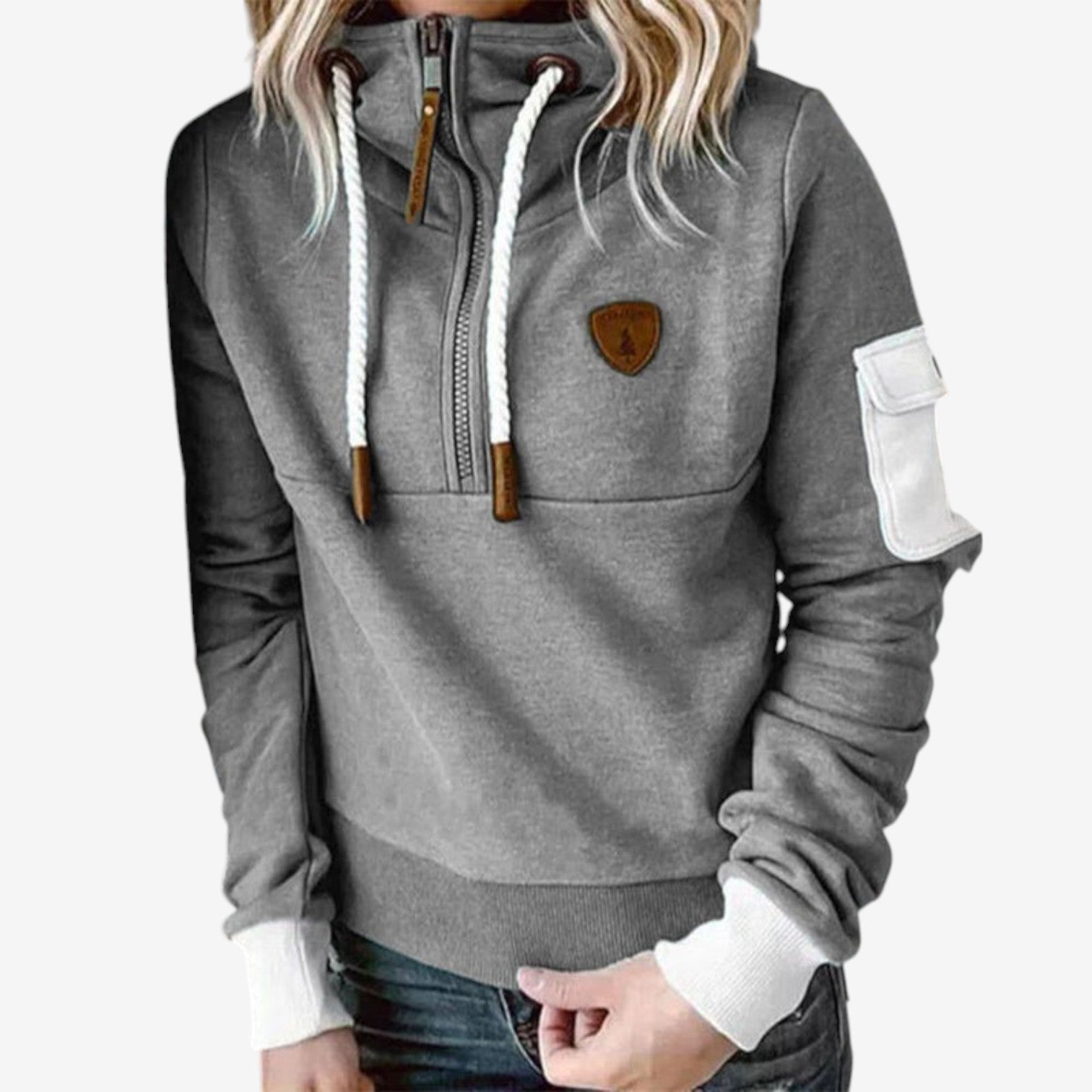 Severine™ Pohodlná mikina s kapucí