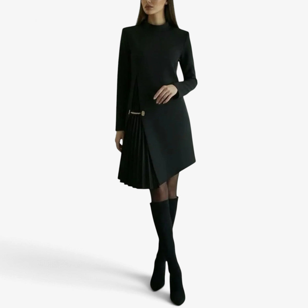 Apolline™ Asymmetrické midi šaty