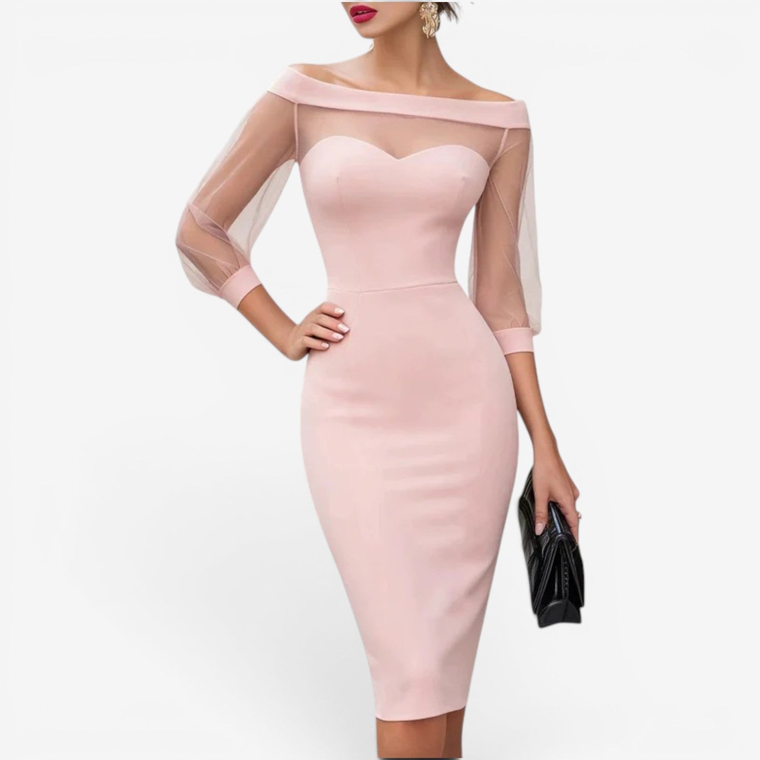 Charrie™ Elegant sheath dress