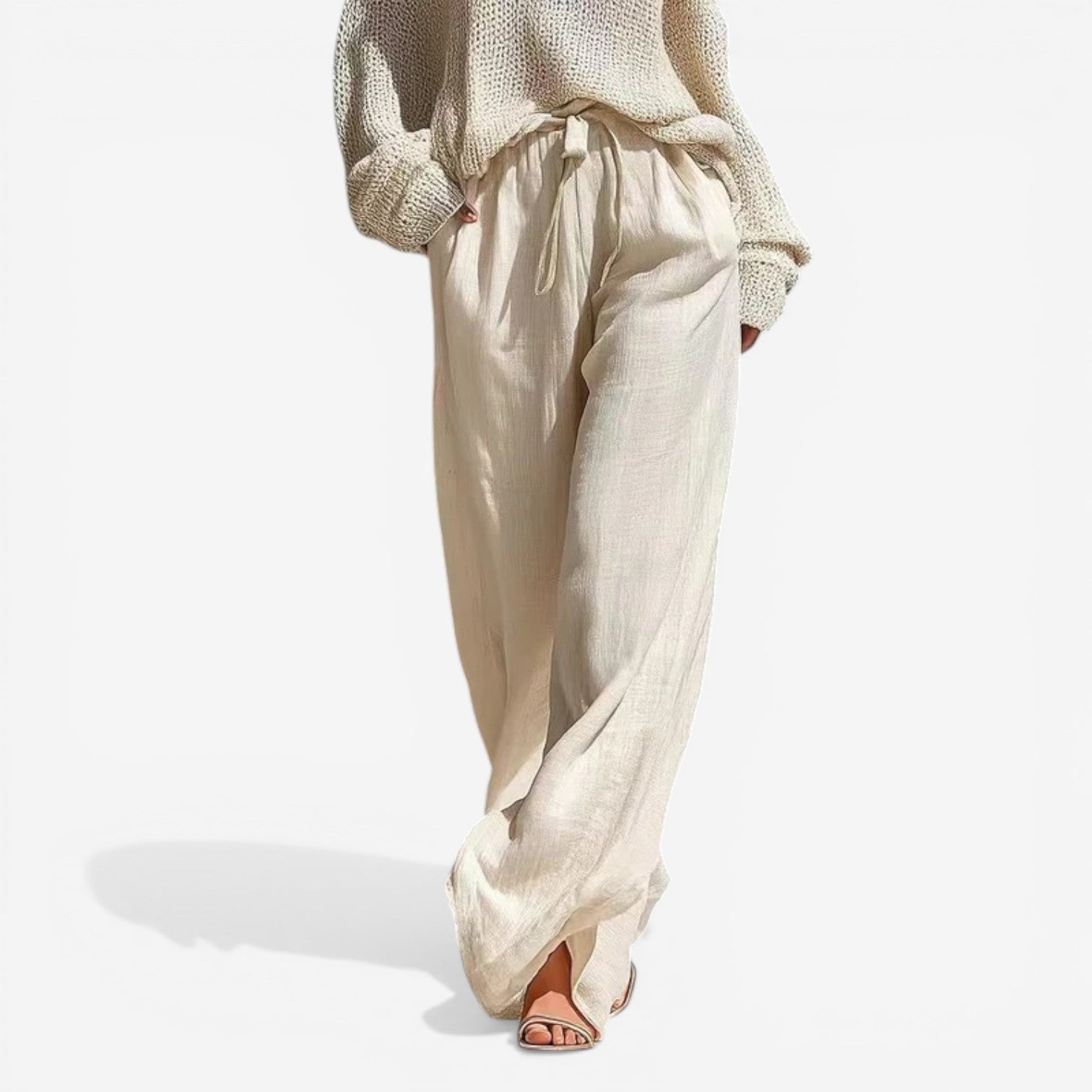 Neri™ Měkký svetr s výstřihem