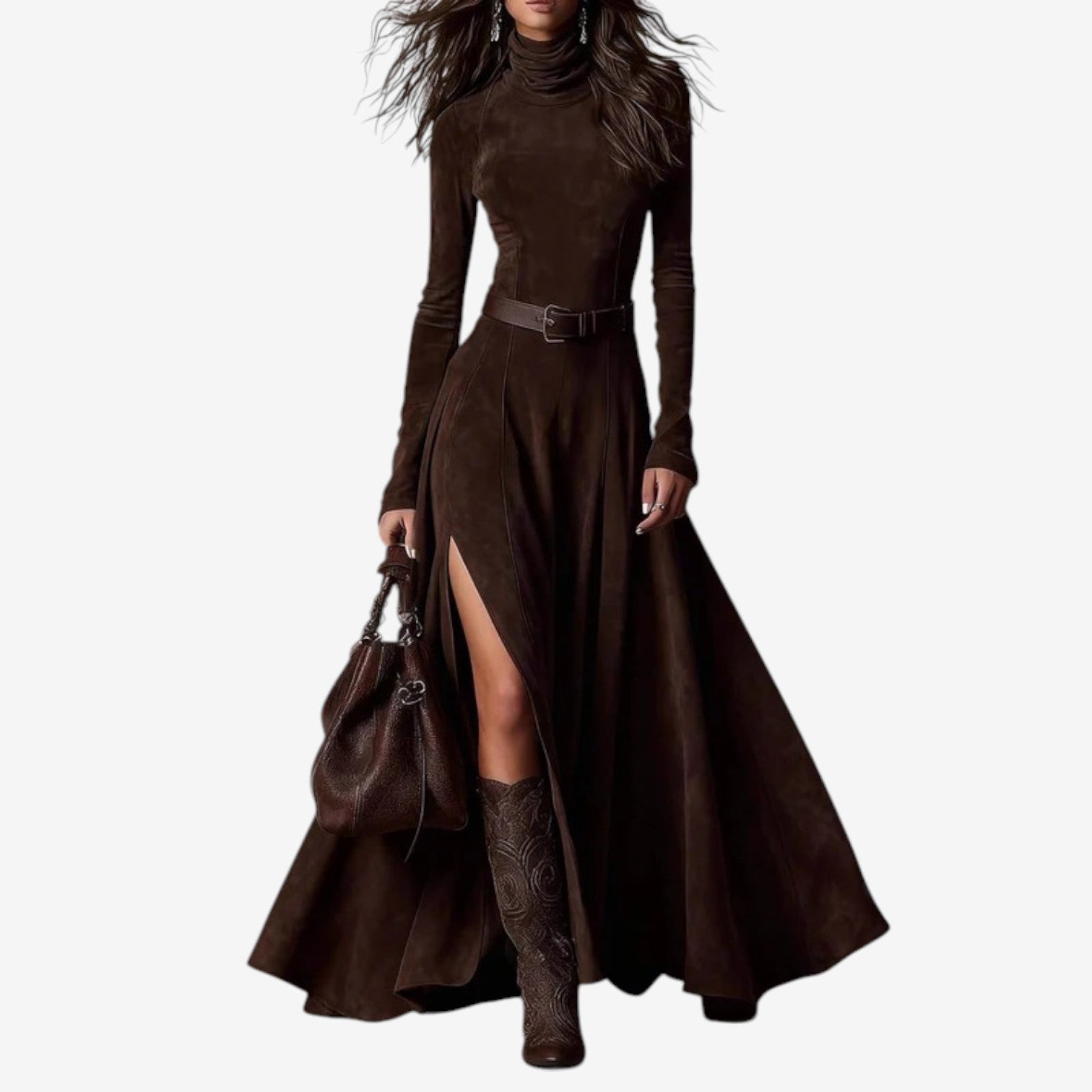 Solène™ Sametové šaty