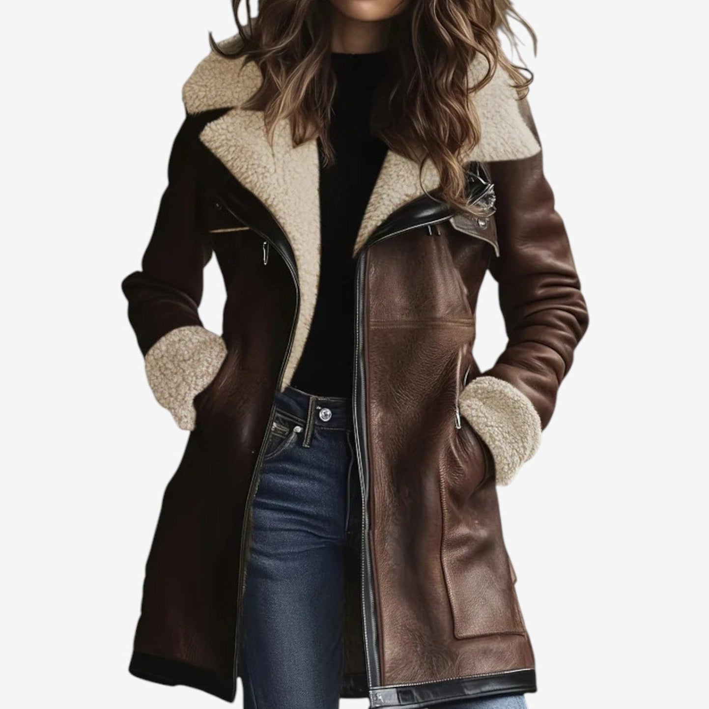 Zahra™ Podšitý kabát