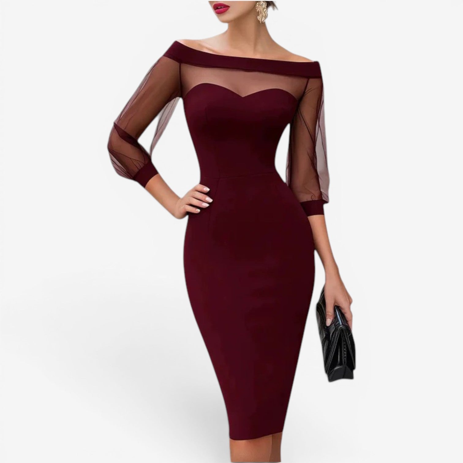 Charrie™ Elegant sheath dress
