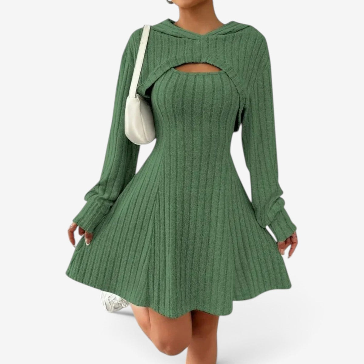 Mayumi™ Pletené mini šaty set