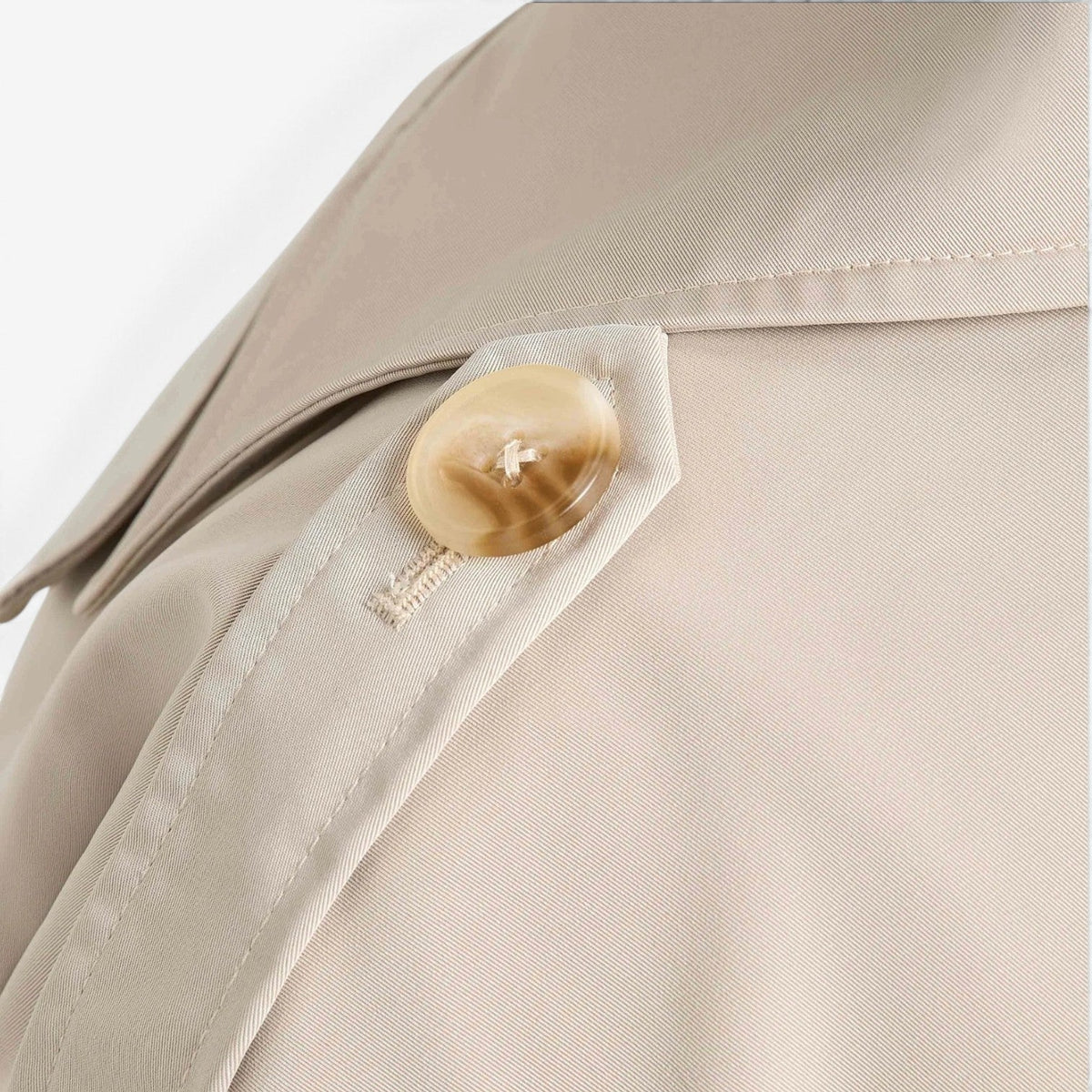 Rosemarie™ Dvouřadý trenčkot s páskem