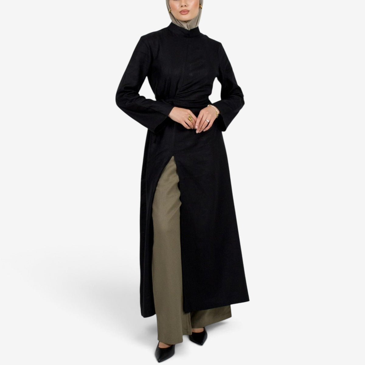 Yasmine™ Tunikový set se závinovým předním dílem