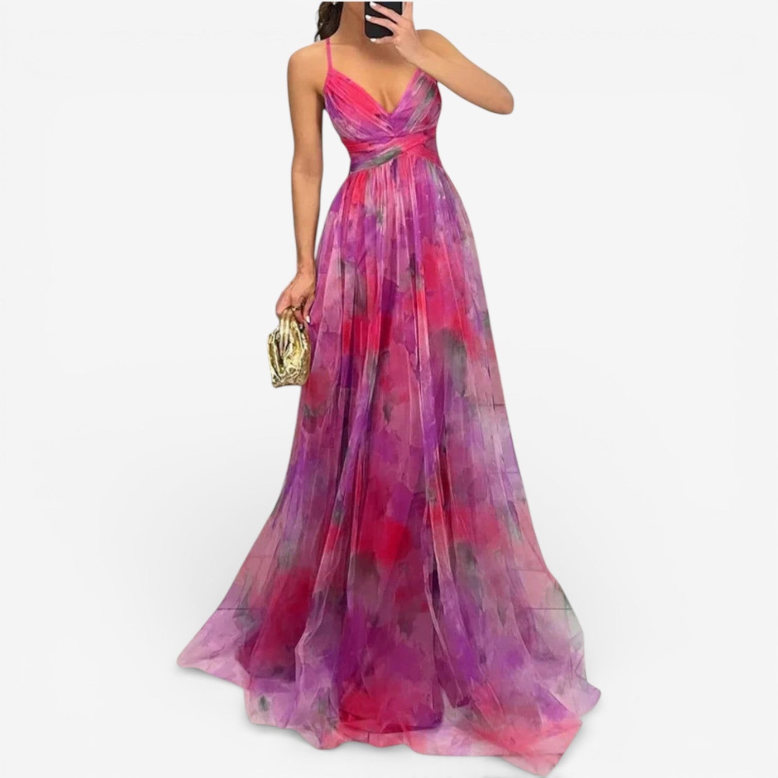 Hilda™ Elegantní Dlouhé Šaty