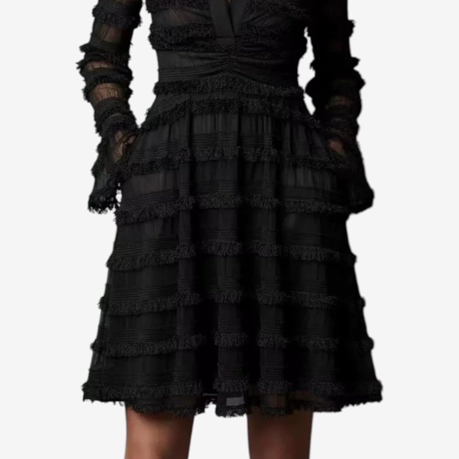 Hazel™ Elegantní Volánové Šaty