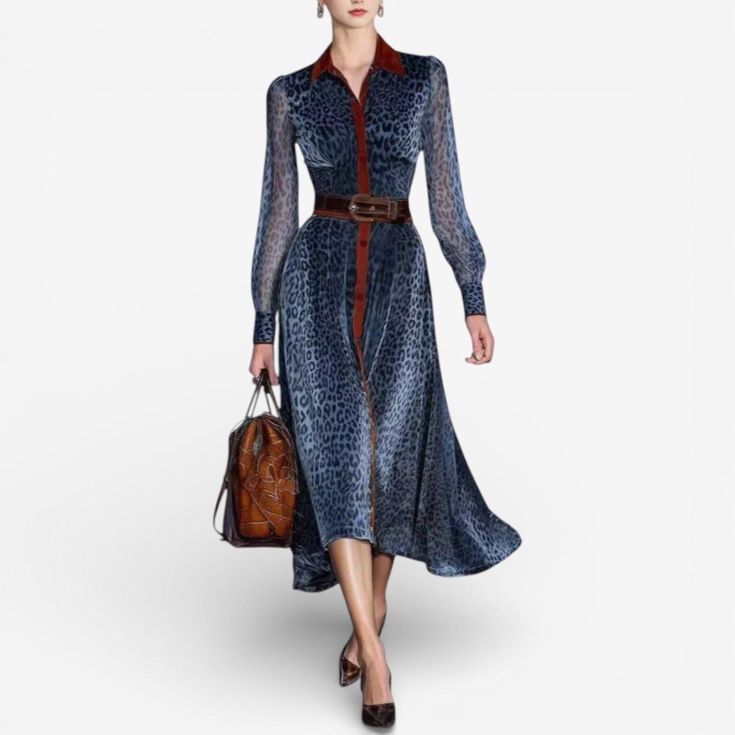 Rosemarie™ Šaty pod kolenem