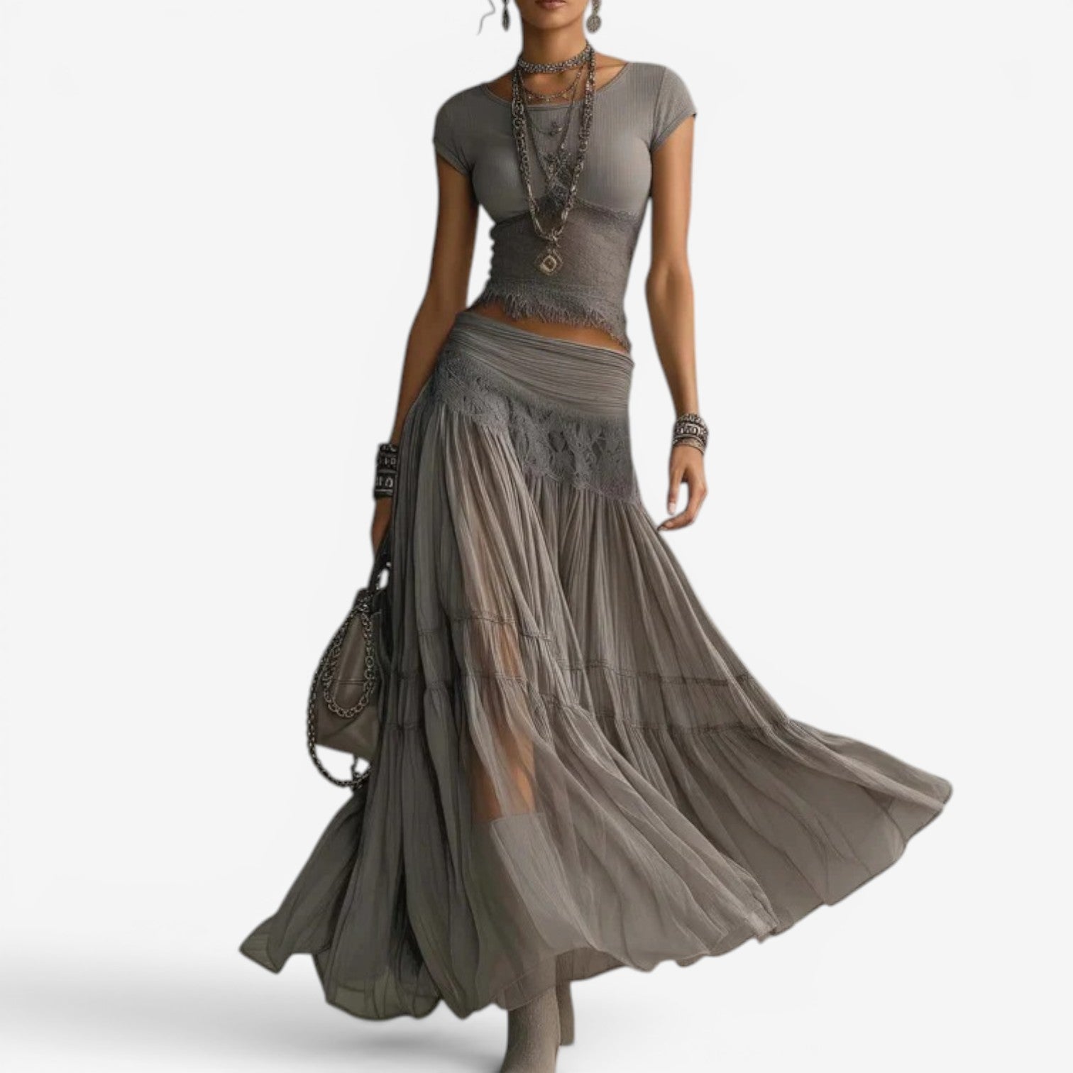 Kalea™ Dvoudílný outfit ve stylu boho