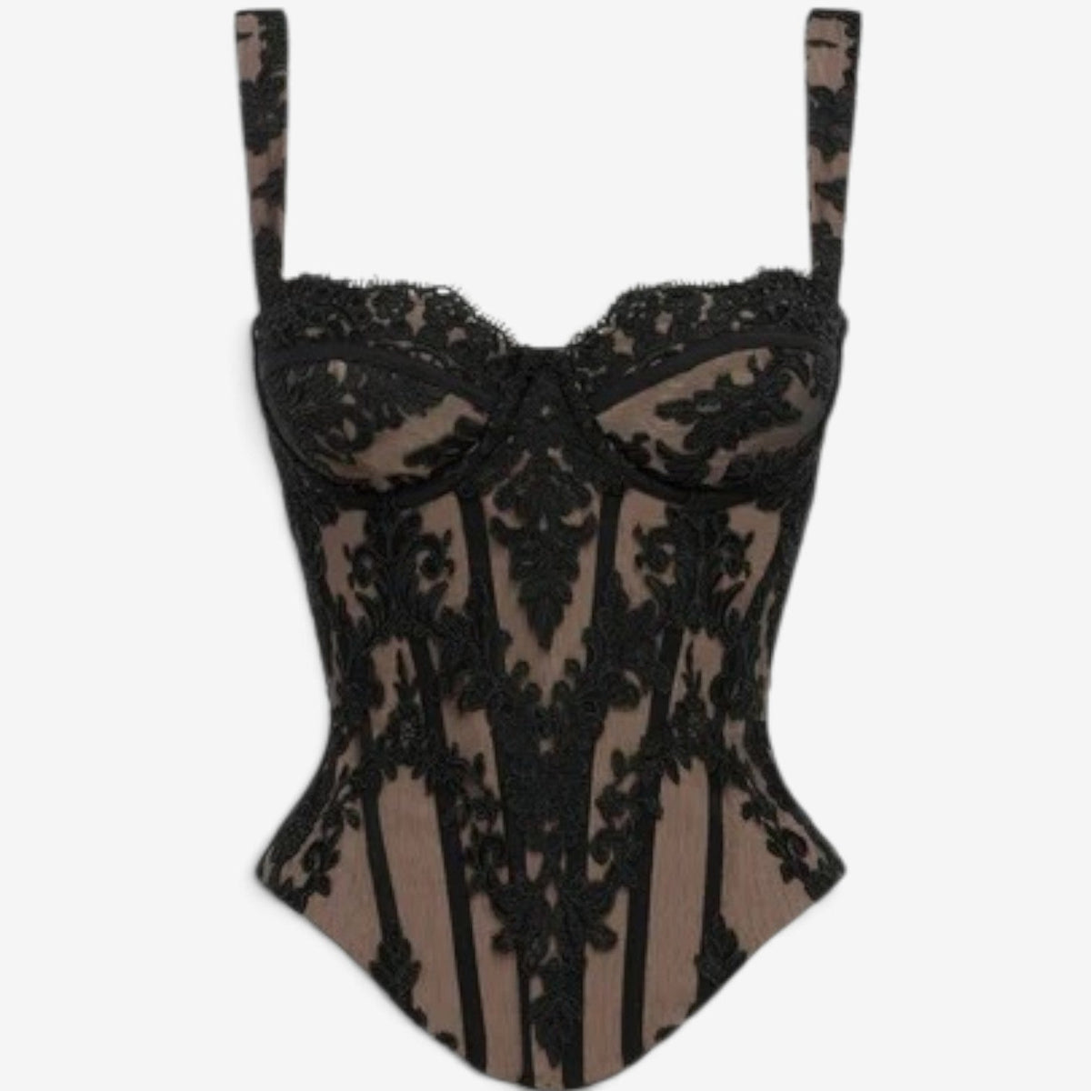 Jenica™ Krajkový korzet bustier top