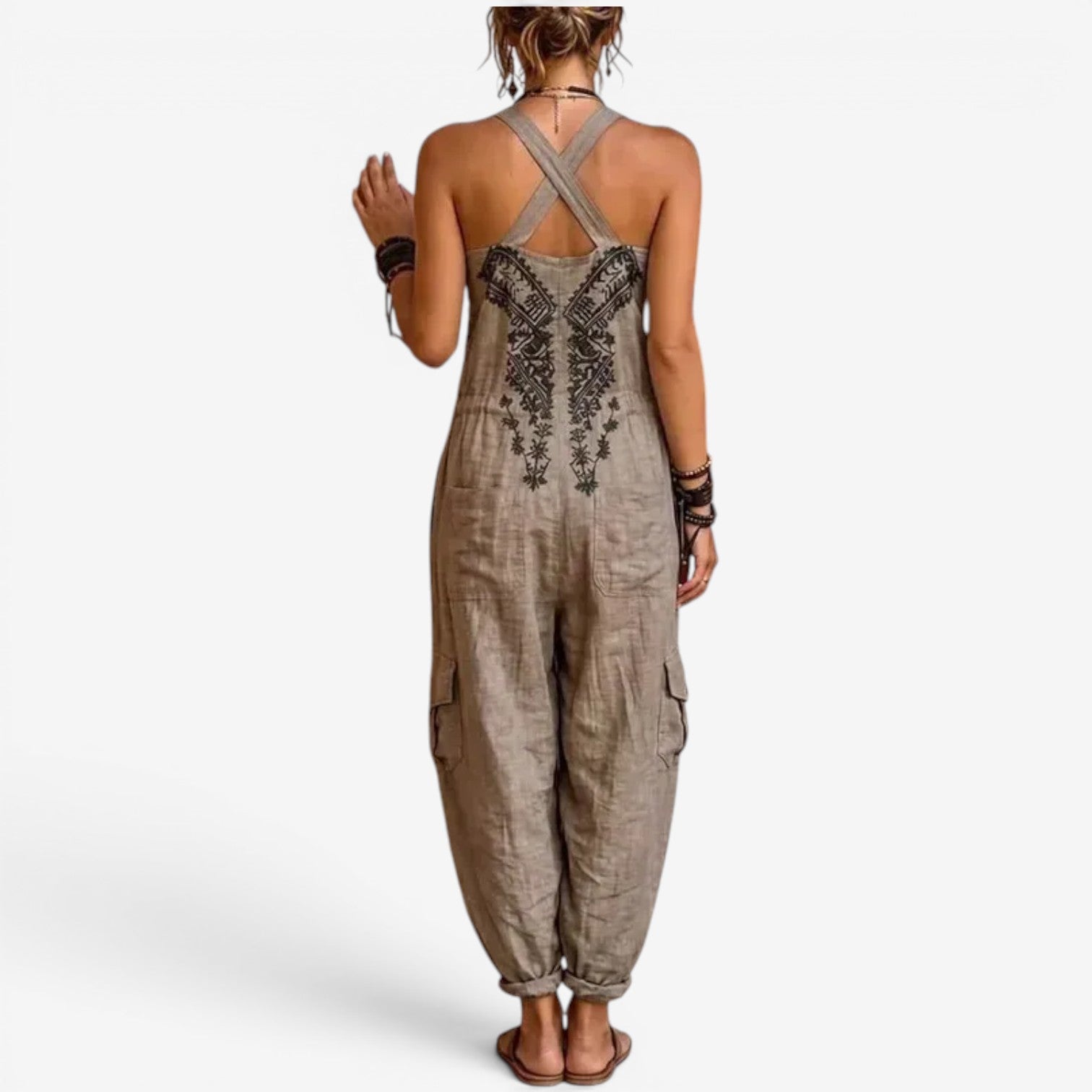 Emellia™ Overal v boho stylu