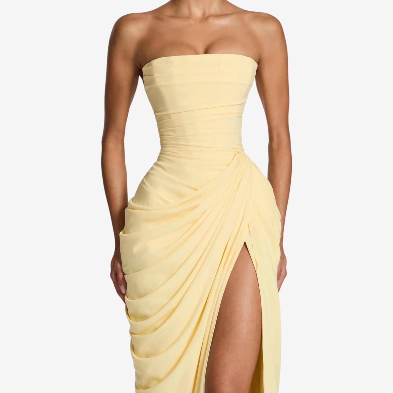 Angelina™ Dlouhé šaty bez ramínek