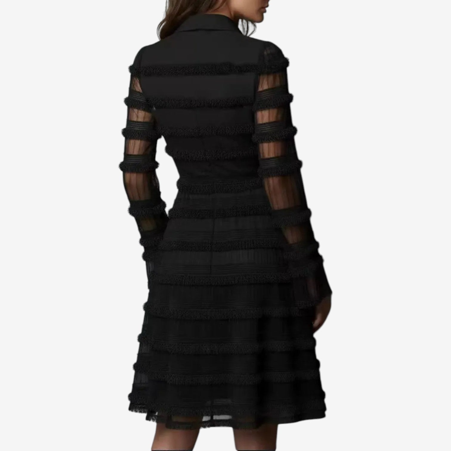 Hazel™ Elegantní Volánové Šaty