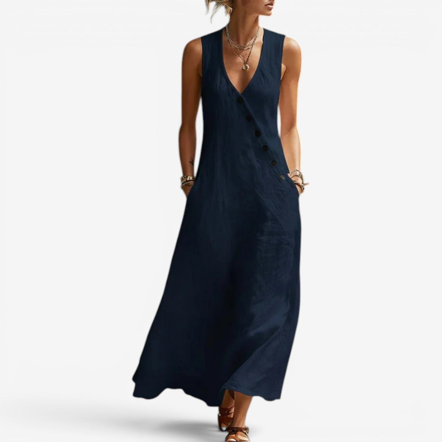 Jannah™ Maxi šaty bez rukávů