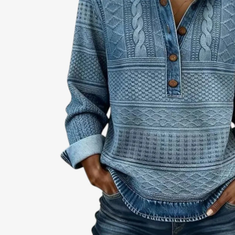 Mignola™ Ležérní pletený svetr