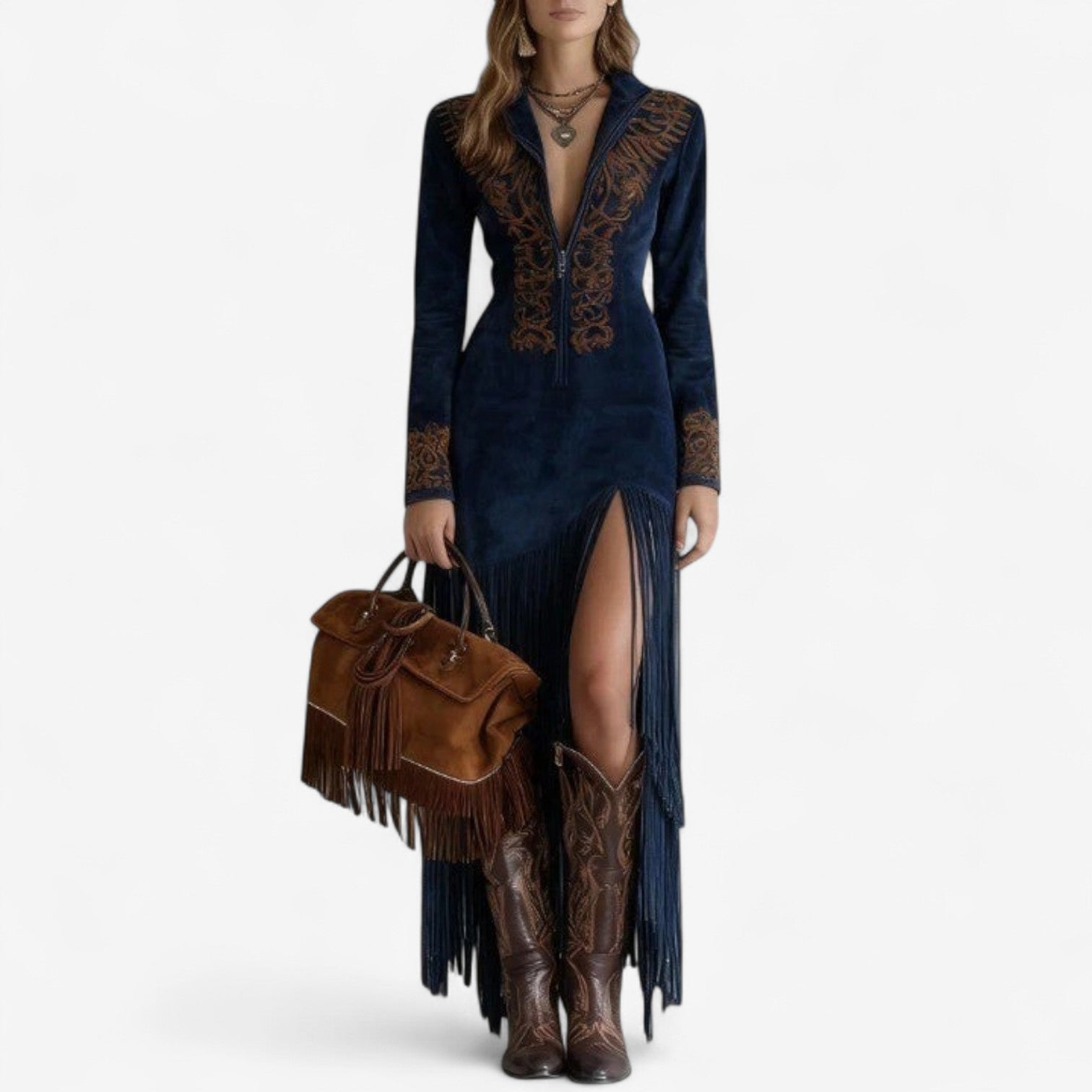 Boisset™ Etnické šaty