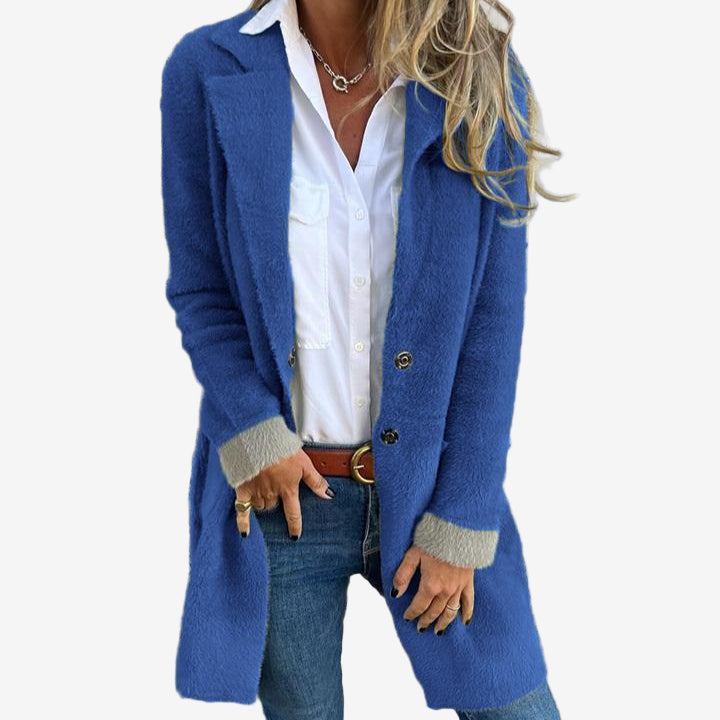 Martine™ Dlouhý pletený kardigan